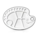 Oval Paint Mixing Palette