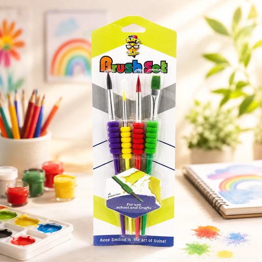 Keep Smiling Childern Brush Set 4 Pcs