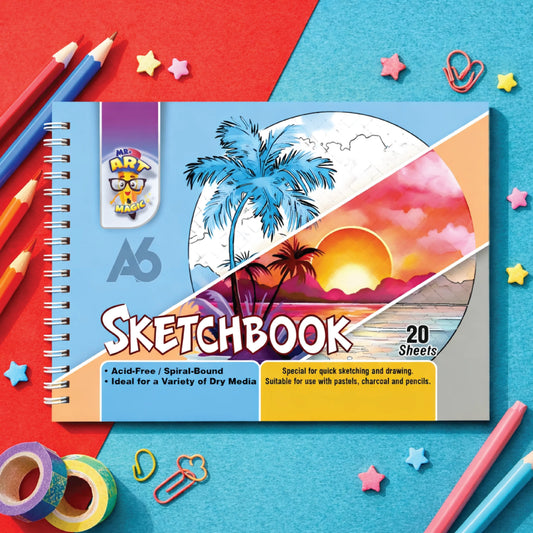 20 Pages A3 Sketchbook