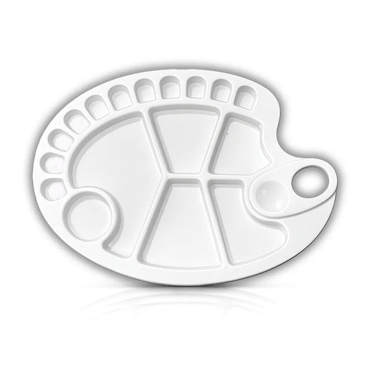 Oval Paint Mixing Palette