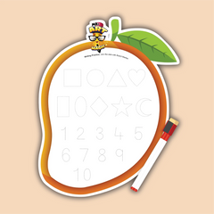 Small Mango Shape Whiteboard

