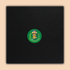 18-Inch Black Square Canvas Board
