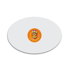 Oval White Canvas Board