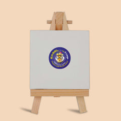 X-Large Easel with Square White Canvas
