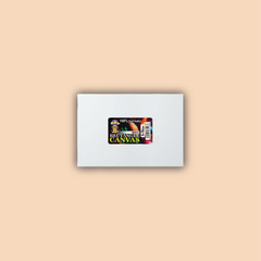 2x4 inch Rectangle White Canvas Board