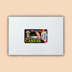 12x18 inch Rectangle White Canvas Board
