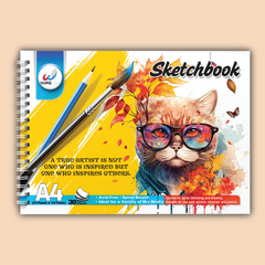 30 Pages A4 Sketchbook