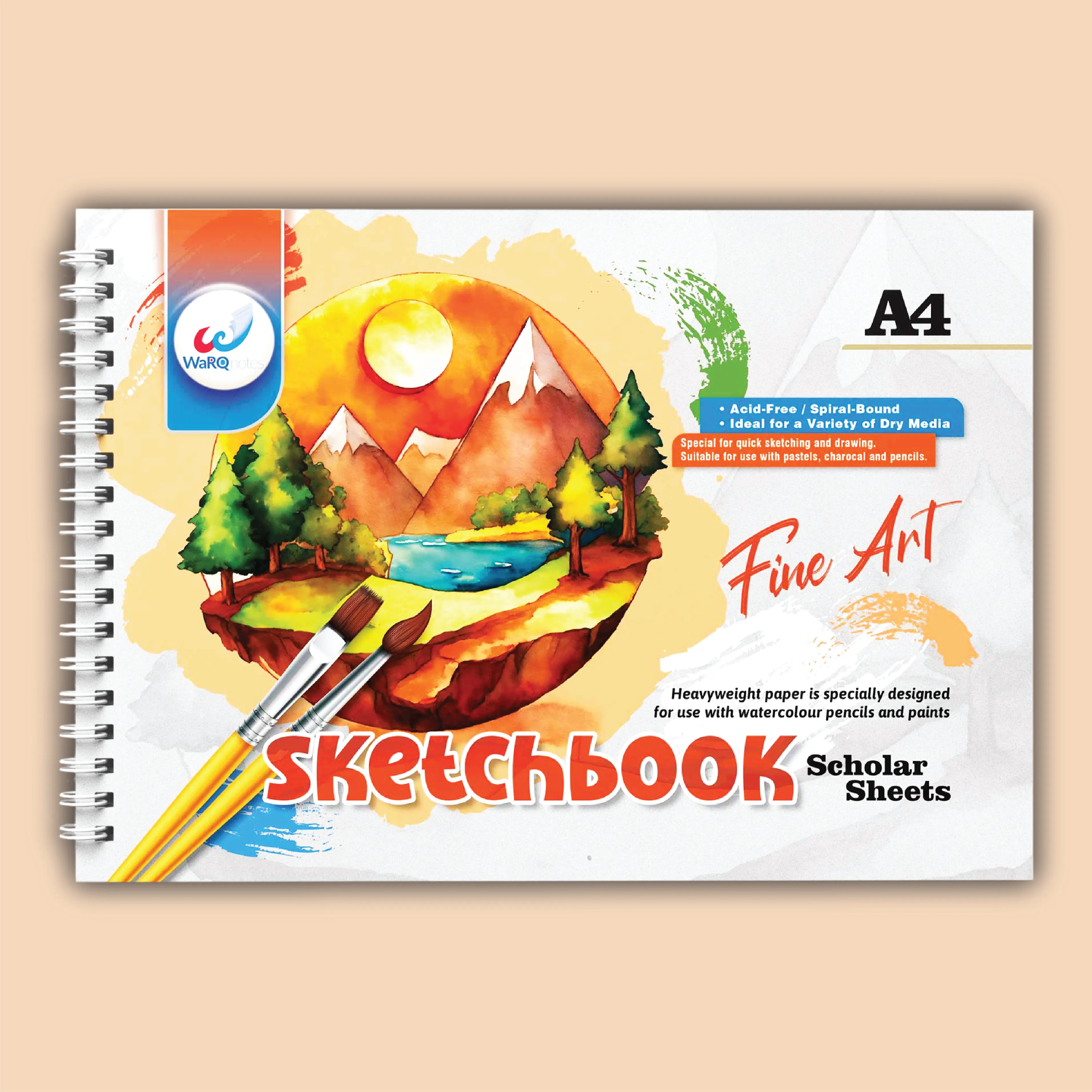 Scholar A4 Sketchbook
