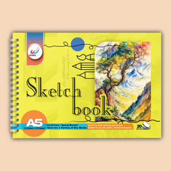 20 Pages A5 Sketchbook
