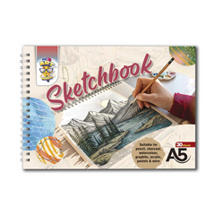 30 Pages A5 Sketchbook