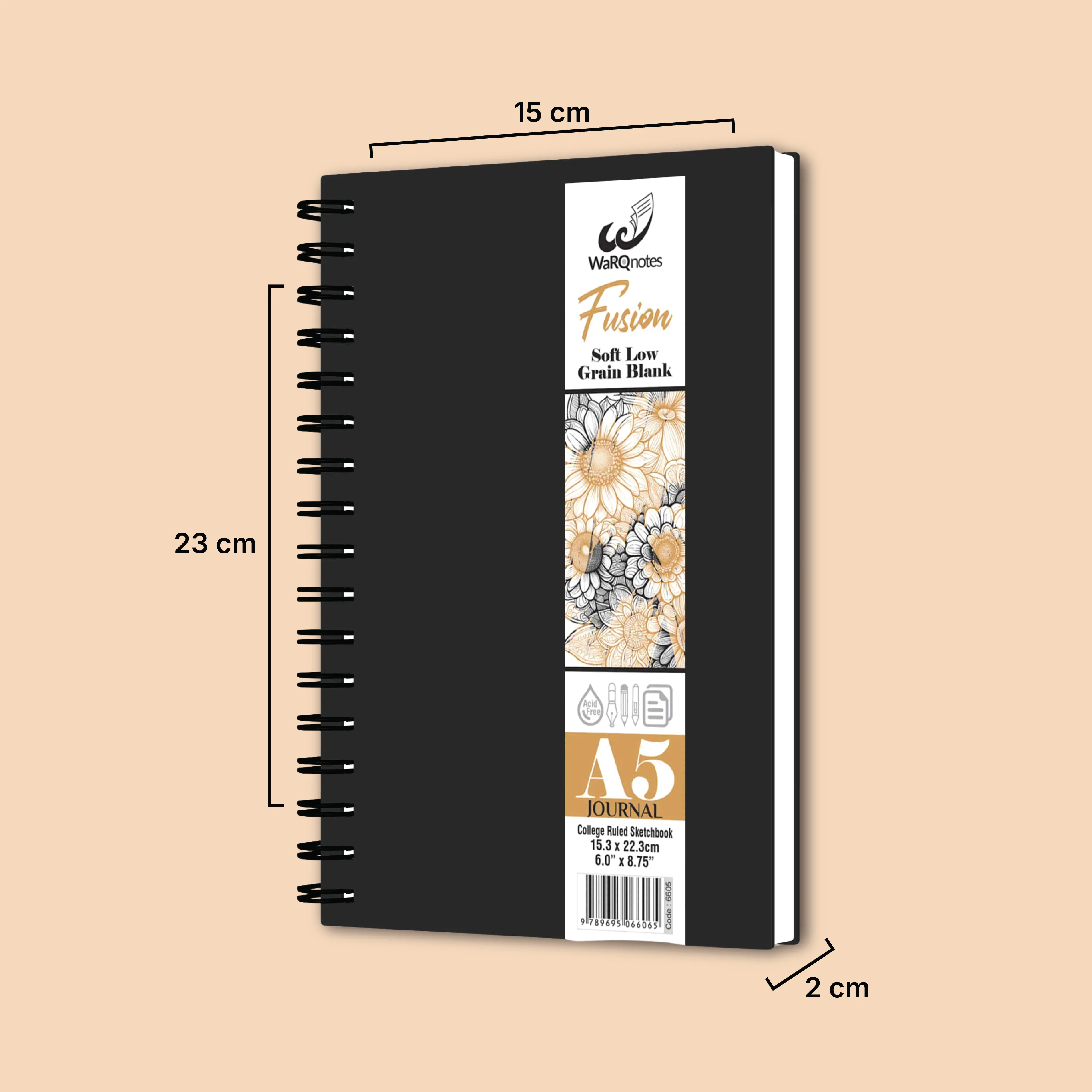 Ring Binding A5 General Sketchbook
