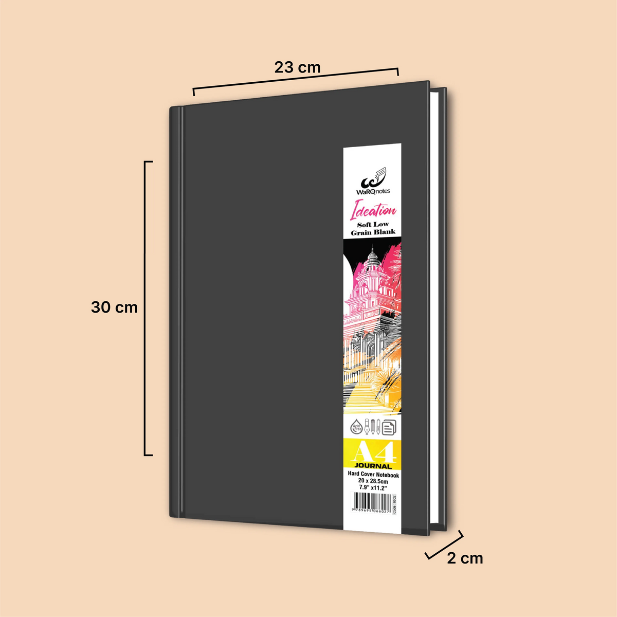 Hardboard Binding A4 General Sketchbook
