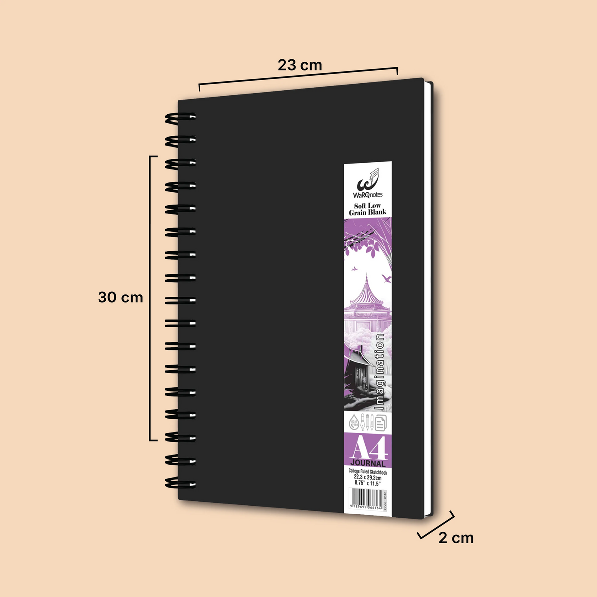 Ring Binding A4 General Sketchbook
