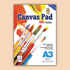 Artistic A3 Canvas Pad
