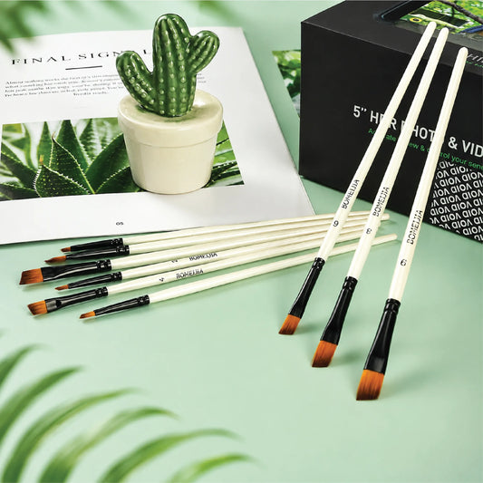 Keep Smiling Artist Brush Set | 12 Pcs