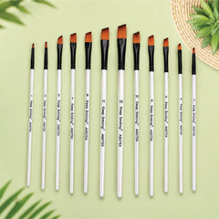 Keep Smiling Artist Brush Set | 12 Pcs