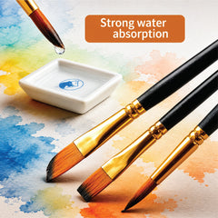Keep Smiling Artist Brush Set | Mix | 12 Pcs