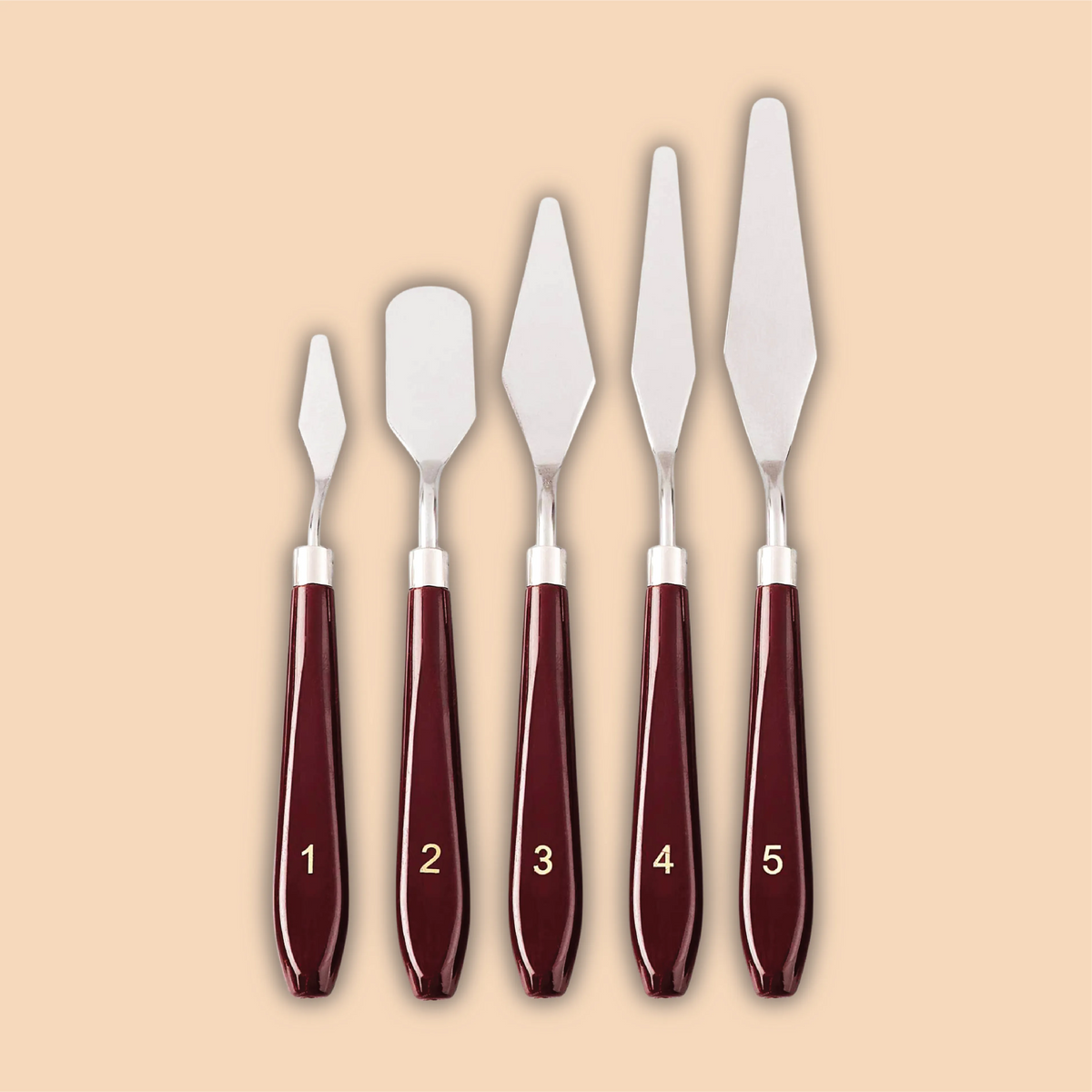 Bergino Painting Knife Set | 5 Pcs
