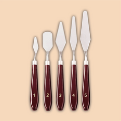 Bergino Painting Knife Set | 5 Pcs
