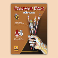 Artistic A4 Canvas Pad
