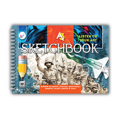 10 Pages A3 Sketchbook