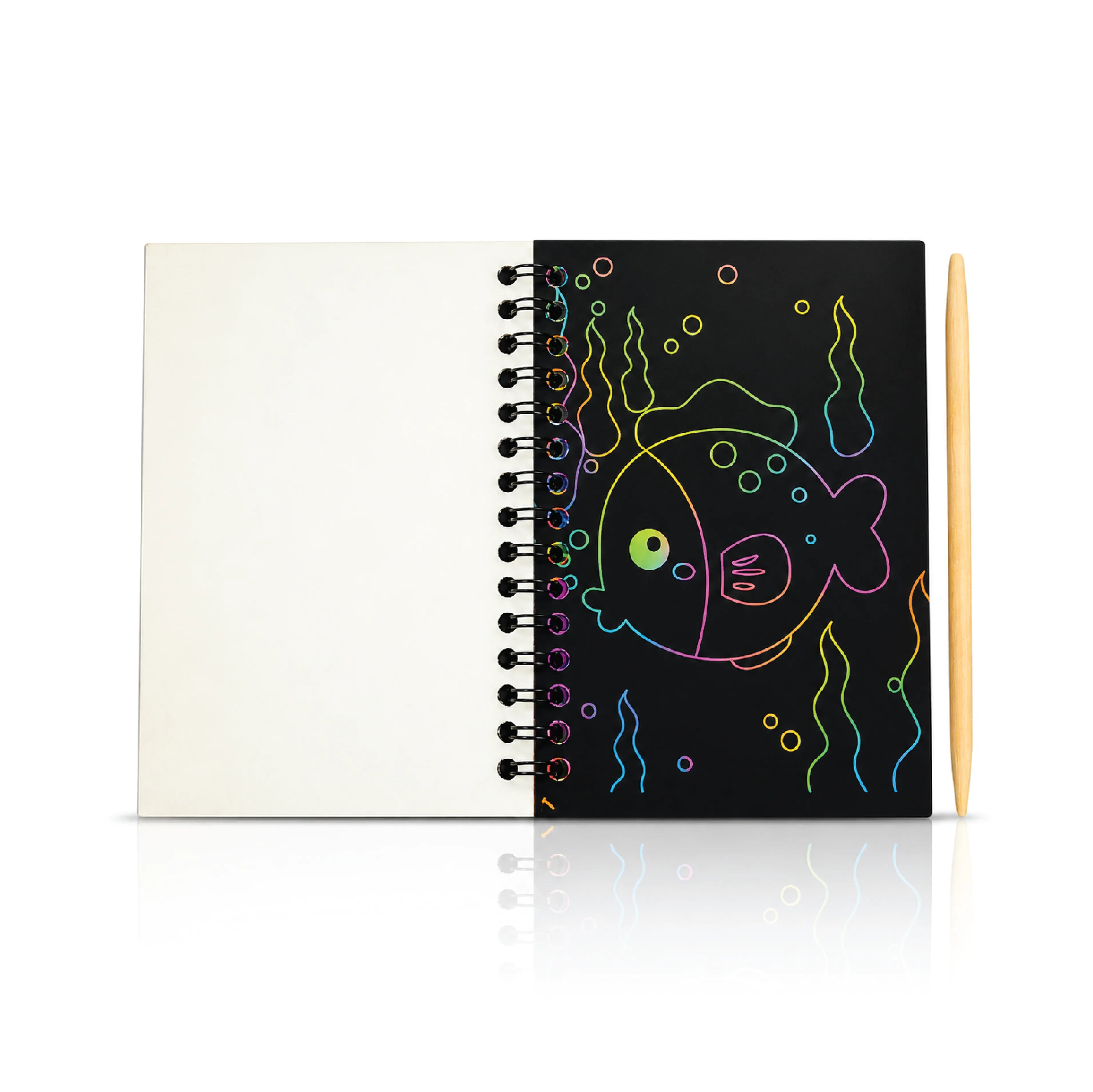 Ocean Wonders Magic Scratch Notebook