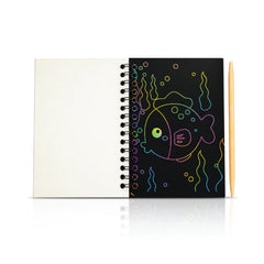 Ocean Wonders Magic Scratch Notebook