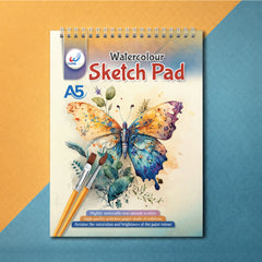 A5 Watercolor Sketch Pad